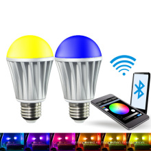 Bulbo de E27 Bluetooth RGBW LED con CE y RoHS